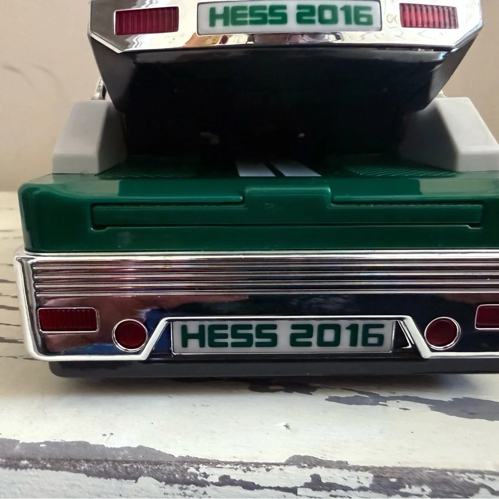 HESS 2016 Toy Truck and Dragster Pre-Owned in Box